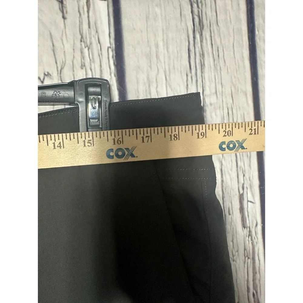 The North Face Mens 38‎ Regular Convertible Hiking Pants Black Zip Off Cargo